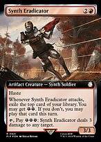 Synth Eradicator (PIP-921) - rare: (Extended Art) - Foil
