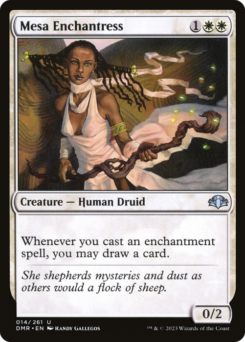 Mesa Enchantress (DMR-014) - uncommon