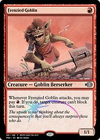 Frenzied Goblin (PRM-55703) - uncommon - Foil