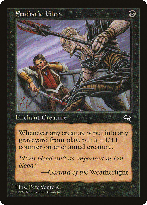 Sadistic Glee (TMP-153) - common