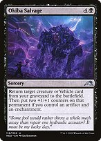 Okiba Salvage (NEO-118) - uncommon