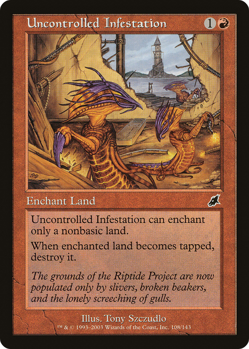 Uncontrolled Infestation (SCG-108) - common - Foil
