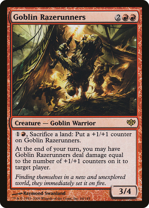 Goblin Razerunners (CON-064) - rare
