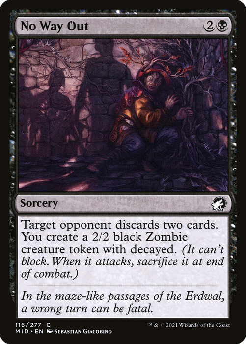 No Way Out (MID-116) - common - Foil