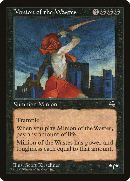 Minion of the Wastes (TMP-146) - rare