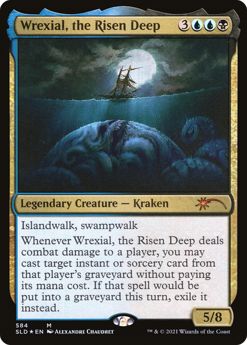Wrexial, the Risen Deep (SLD-584) - mythic - Foil
