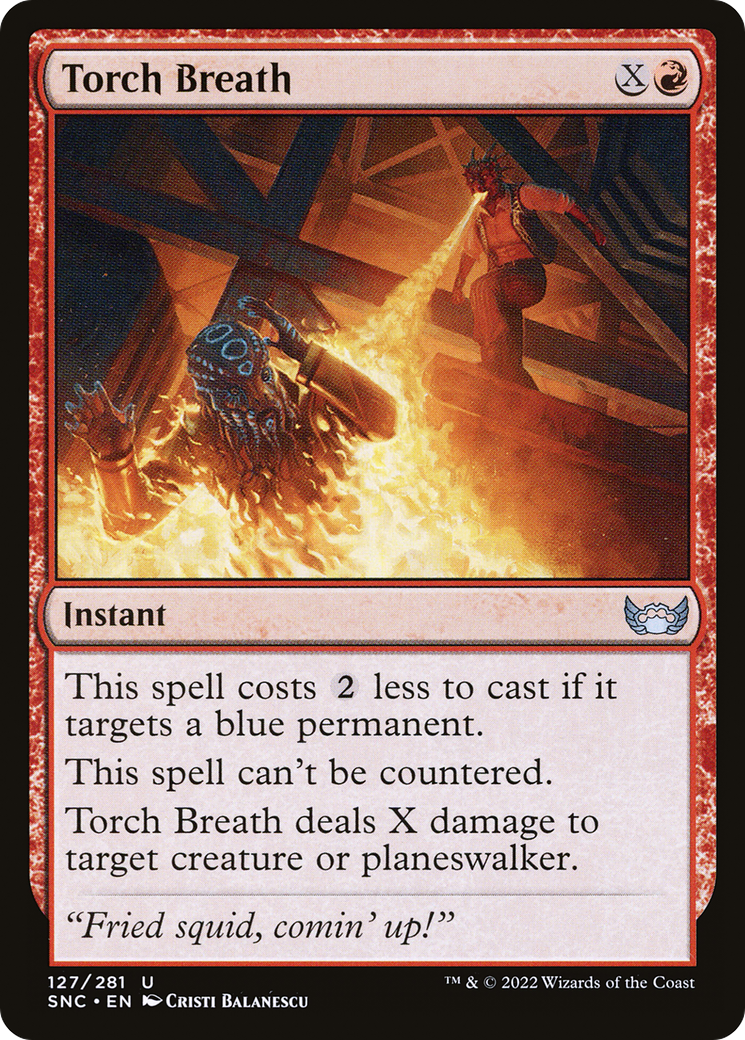 Torch Breath (SNC-127) - uncommon - Foil