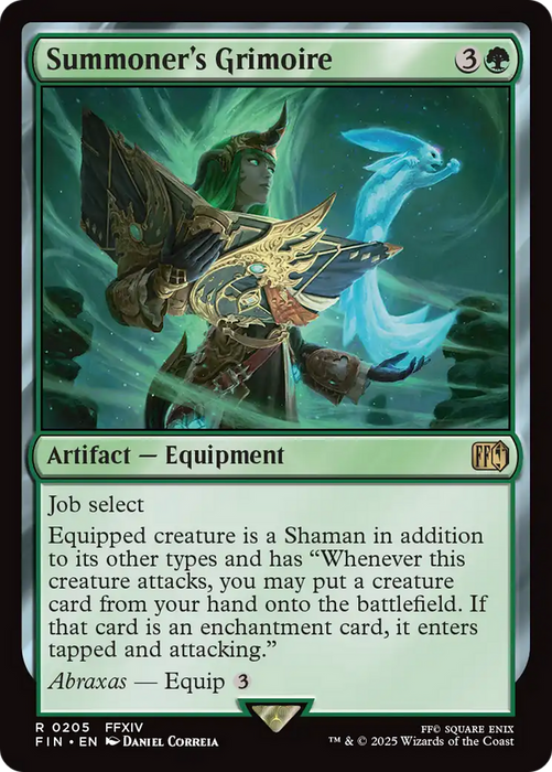 Summoner's Grimoire (FIN-205) - rare - Foil