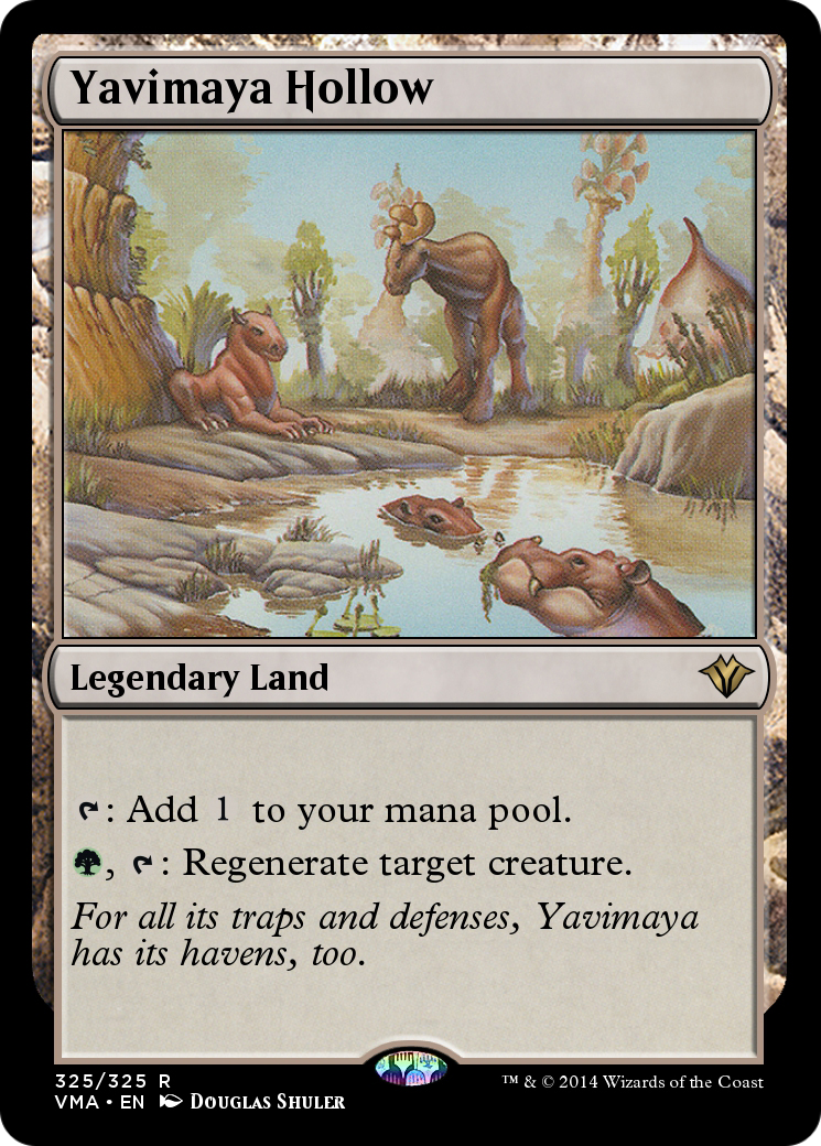 Yavimaya Hollow (VMA-325) - rare