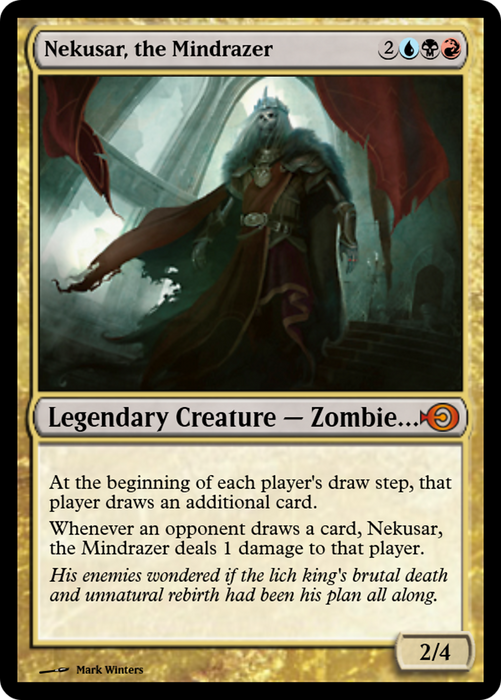 Nekusar, the Mindrazer (PRM-52314) - mythic - Foil