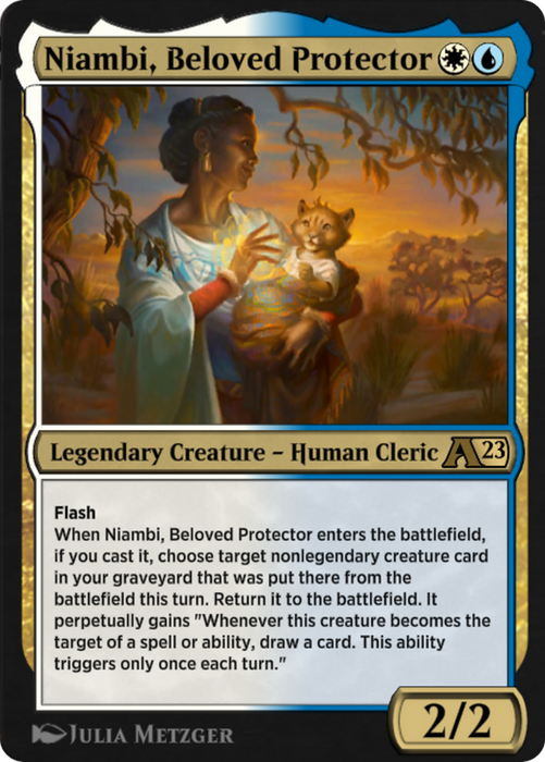 Niambi, Beloved Protector (YDMU-024) - rare
