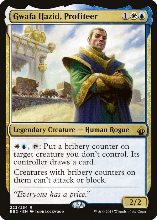 Gwafa Hazid, Profiteer (BBD-223) - rare