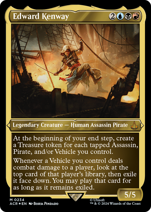 Edward Kenway (ACR-234) - mythic - Etched Foil