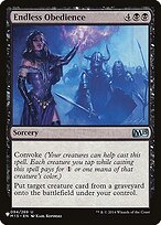 Endless Obedience (LIST-M15-94) - uncommon
