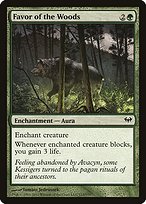 Favor of the Woods (DKA-113) - common - Foil