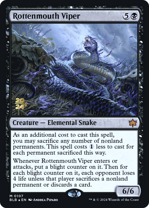 Rottenmouth Viper (PRE-107S) - mythic - Foil