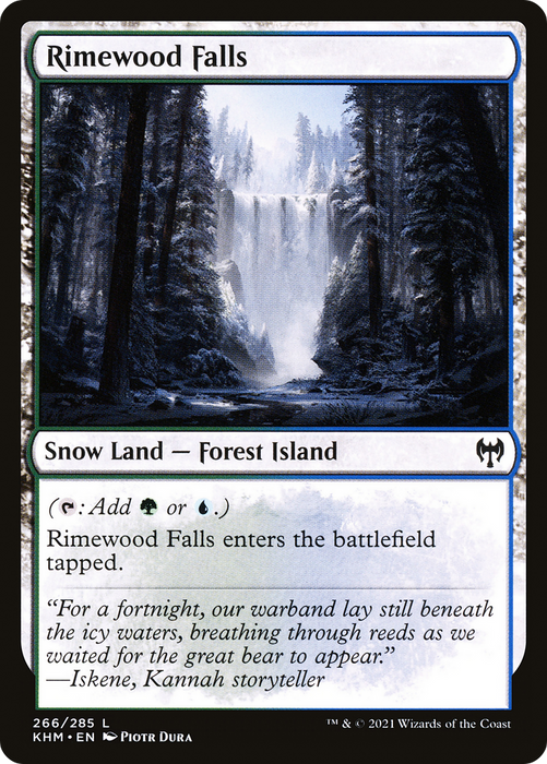 Rimewood Falls (KHM-266) - common: (snow) - Foil