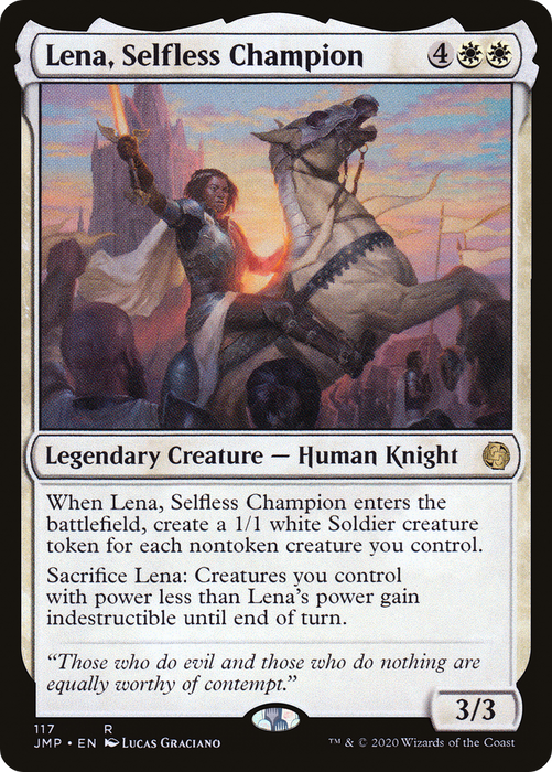 Lena, Selfless Champion (JMP-117) - rare