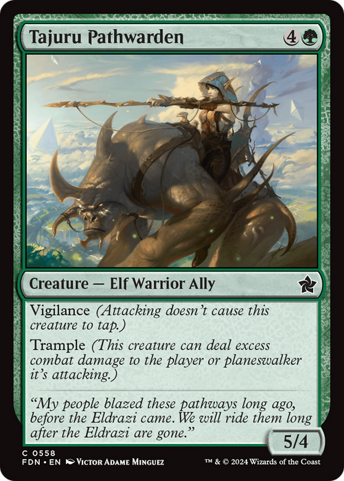 Tajuru Pathwarden (FDN-558) - common