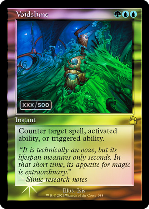 Voidslime (RVR-388Z) - rare - Foil