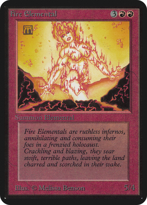 Fire Elemental (LEA-148) - uncommon