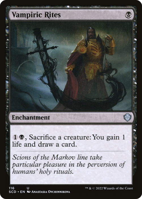 Vampiric Rites (SCD-116) - uncommon