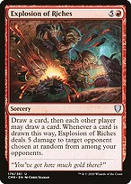 Explosion of Riches (CMR-176) - uncommon - Foil