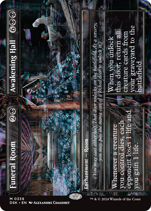Funeral Room // Awakening Hall (DSK-338) - mythic (Borderless) - Foil