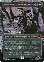 Sheoldred, Whispering One (MUL-146) - mythic: (Showcase) (Borderless) - Foil