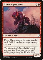 Flametongue Kavu (CM2-099) - uncommon