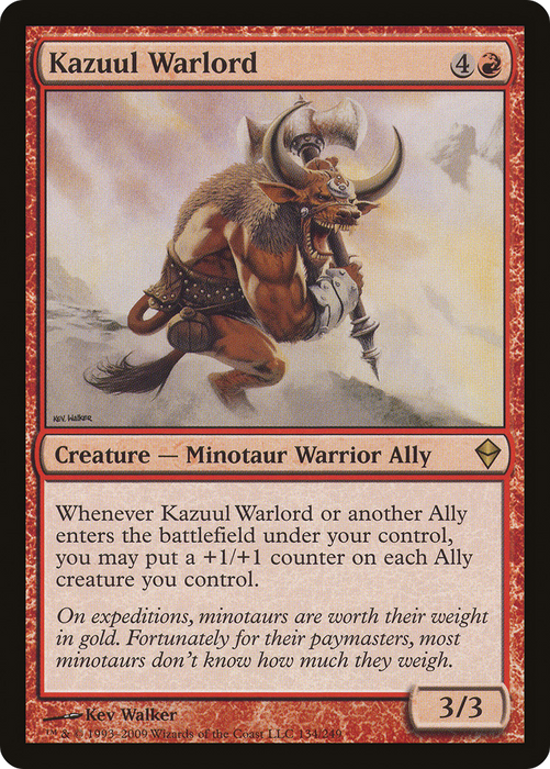 Kazuul Warlord (ZEN-134) - rare - Foil