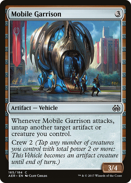 Mobile Garrison (AER-165) - common - Foil