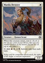 Mardu Devotee (TDM-016) - common - Foil