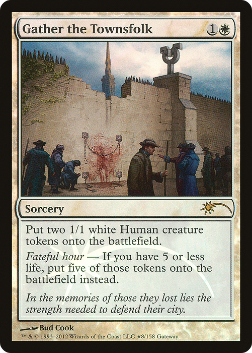 Gather the Townsfolk (WPN-079) - rare - Foil
