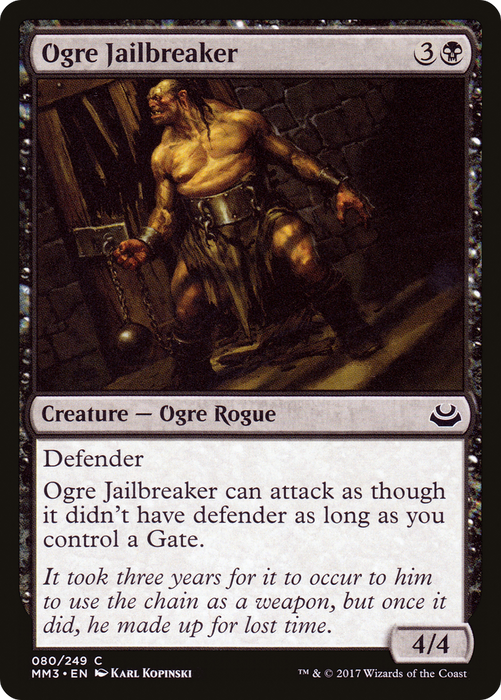 Ogre Jailbreaker (MM3-080) - common
