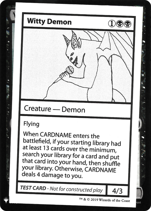 Witty Demon (CMB1-050) - rare