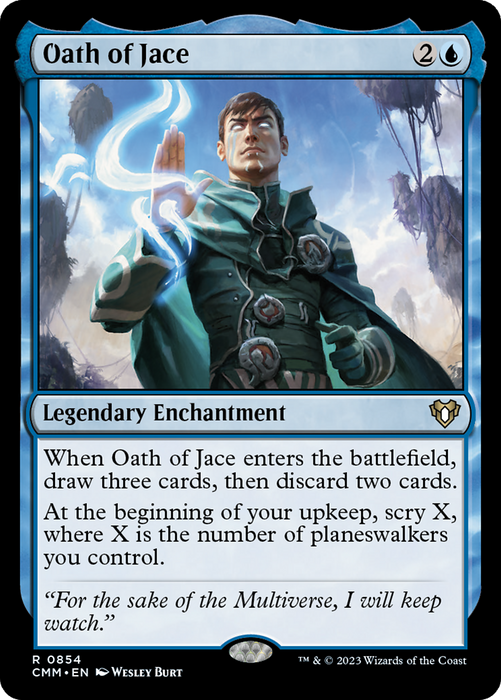 Oath of Jace (CMM-854) - rare
