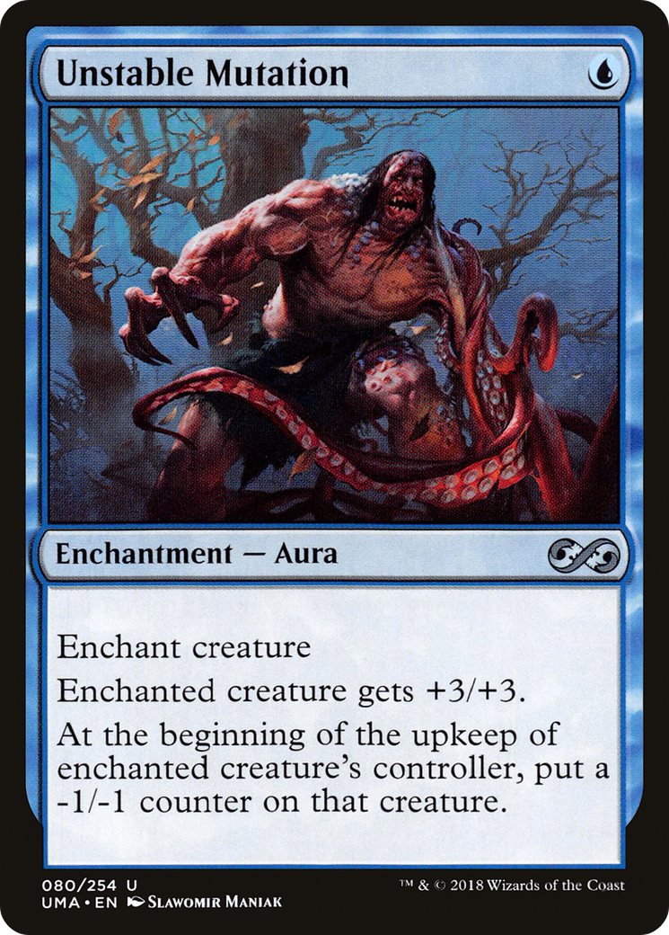 Unstable Mutation (UMA-080) - uncommon - Foil