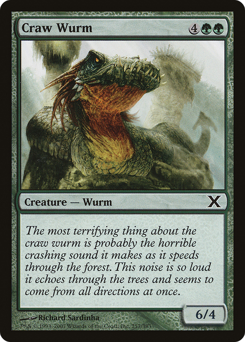 Craw Wurm (10E-257) - common