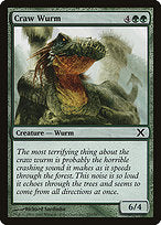 Craw Wurm (10E-257) - common - Foil