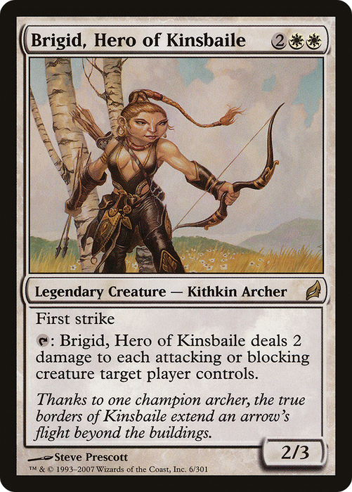 Brigid, Hero of Kinsbaile (LRW-006) - rare - Foil