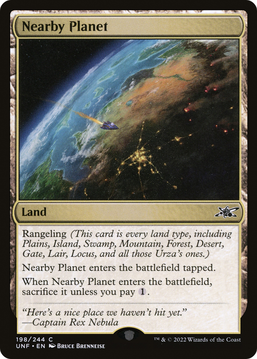 Nearby Planet (UNF-198) - common - Foil