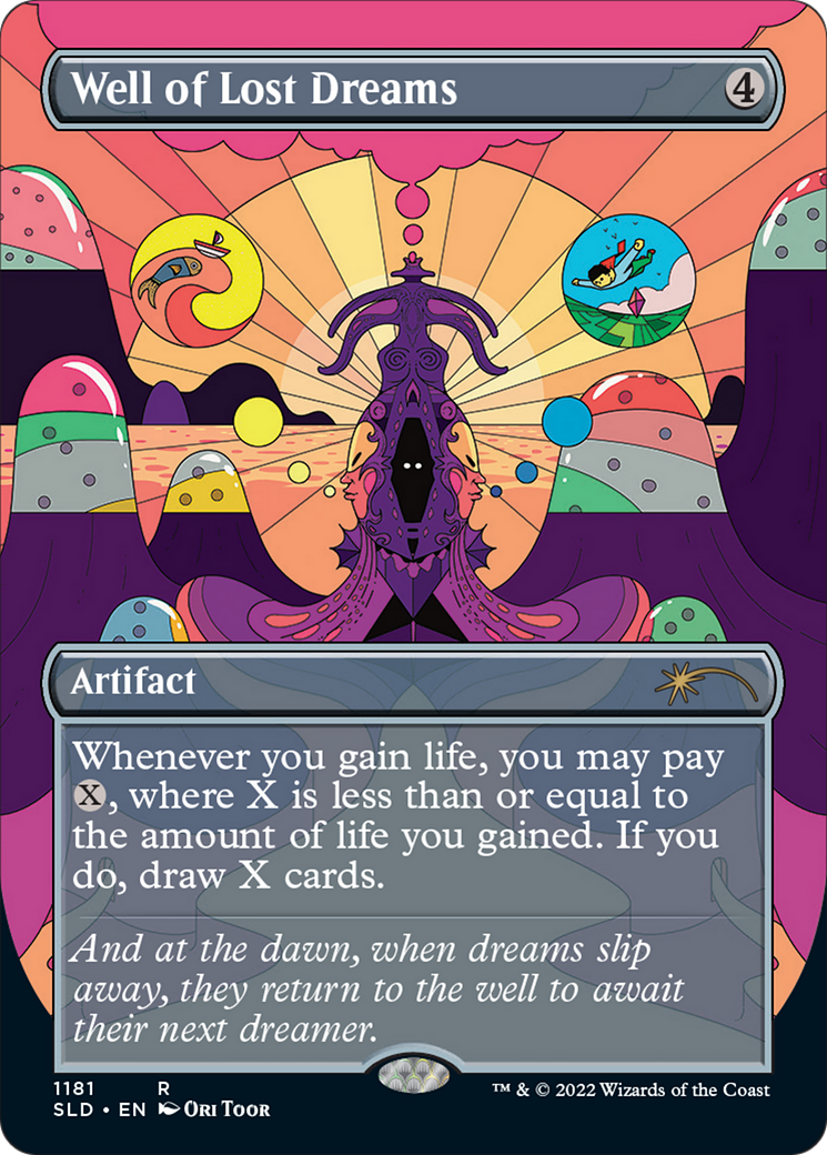 Well of Lost Dreams (SLD-1181) - rare (Borderless) - Foil
