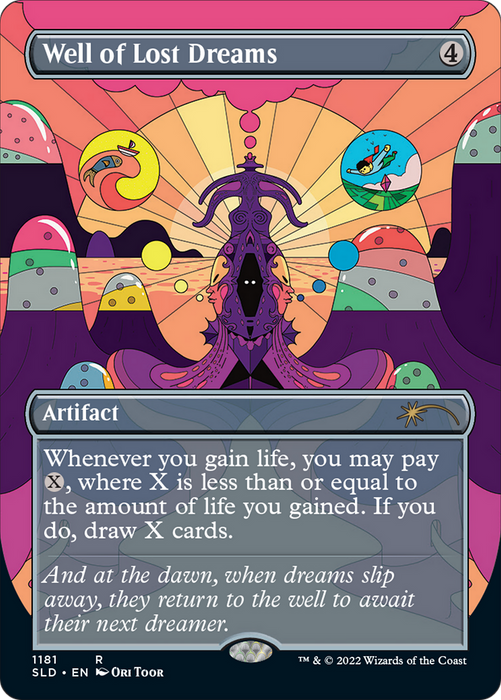 Well of Lost Dreams (SLD-1181) - rare (Borderless) - Foil