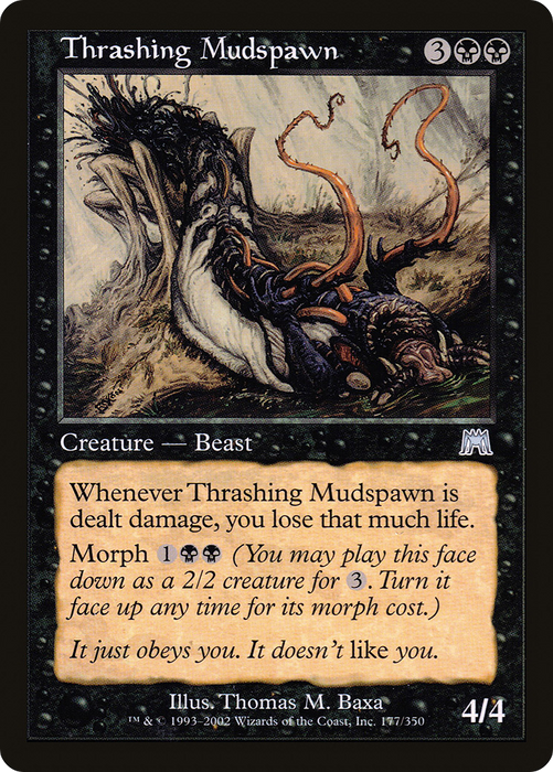 Thrashing Mudspawn (ONS-177) - uncommon - Foil