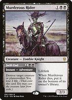 Murderous Rider // Swift End (PPELD-97P) - rare - Foil