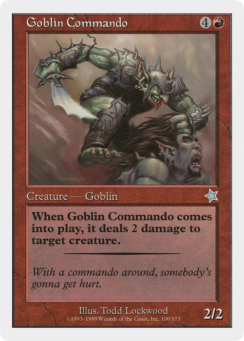 Goblin Commando (S99-100) - uncommon