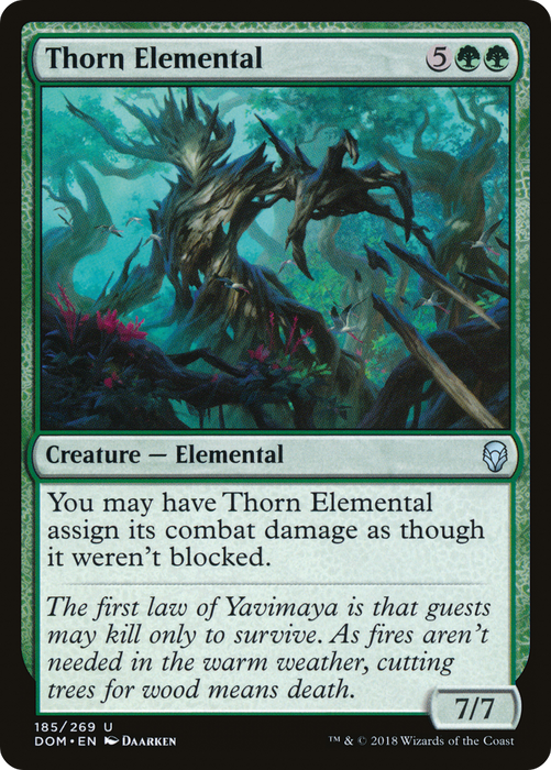 Thorn Elemental (DOM-185) - uncommon
