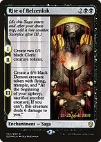 Rite of Belzenlok (PRE-102S) - rare - Foil