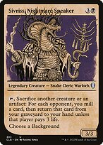 Sivriss, Nightmare Speaker (CLB-393) - uncommon: (Showcase) - Foil